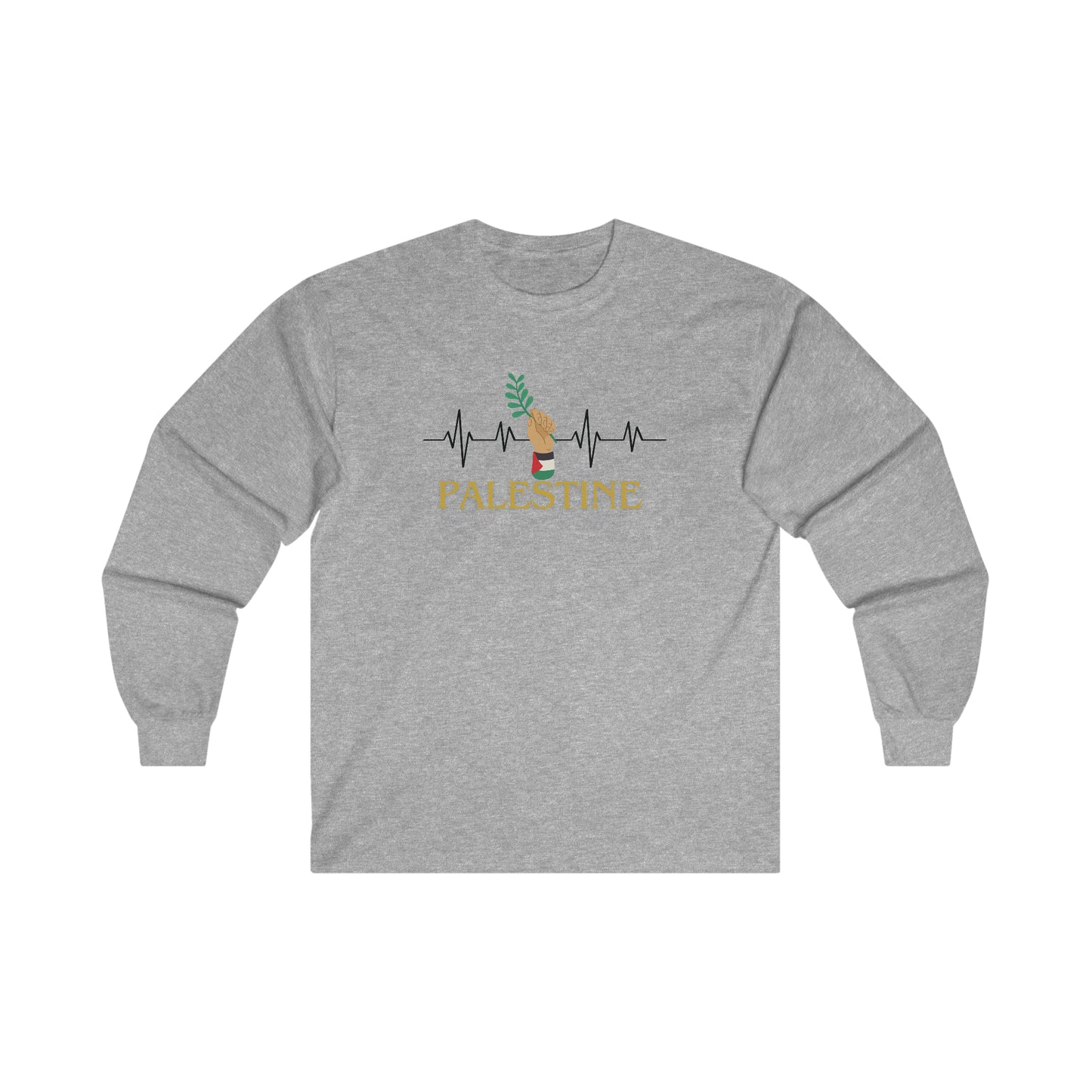 Mens Olive Branch Long Sleeve