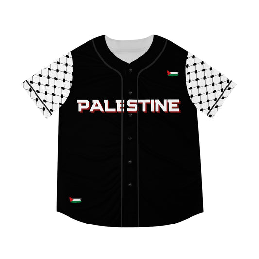 Palestine Kuffiyeh Men's Jersey BLK