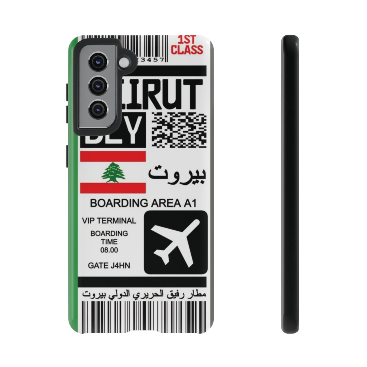 Lebanon Boarding Pass Tough Case