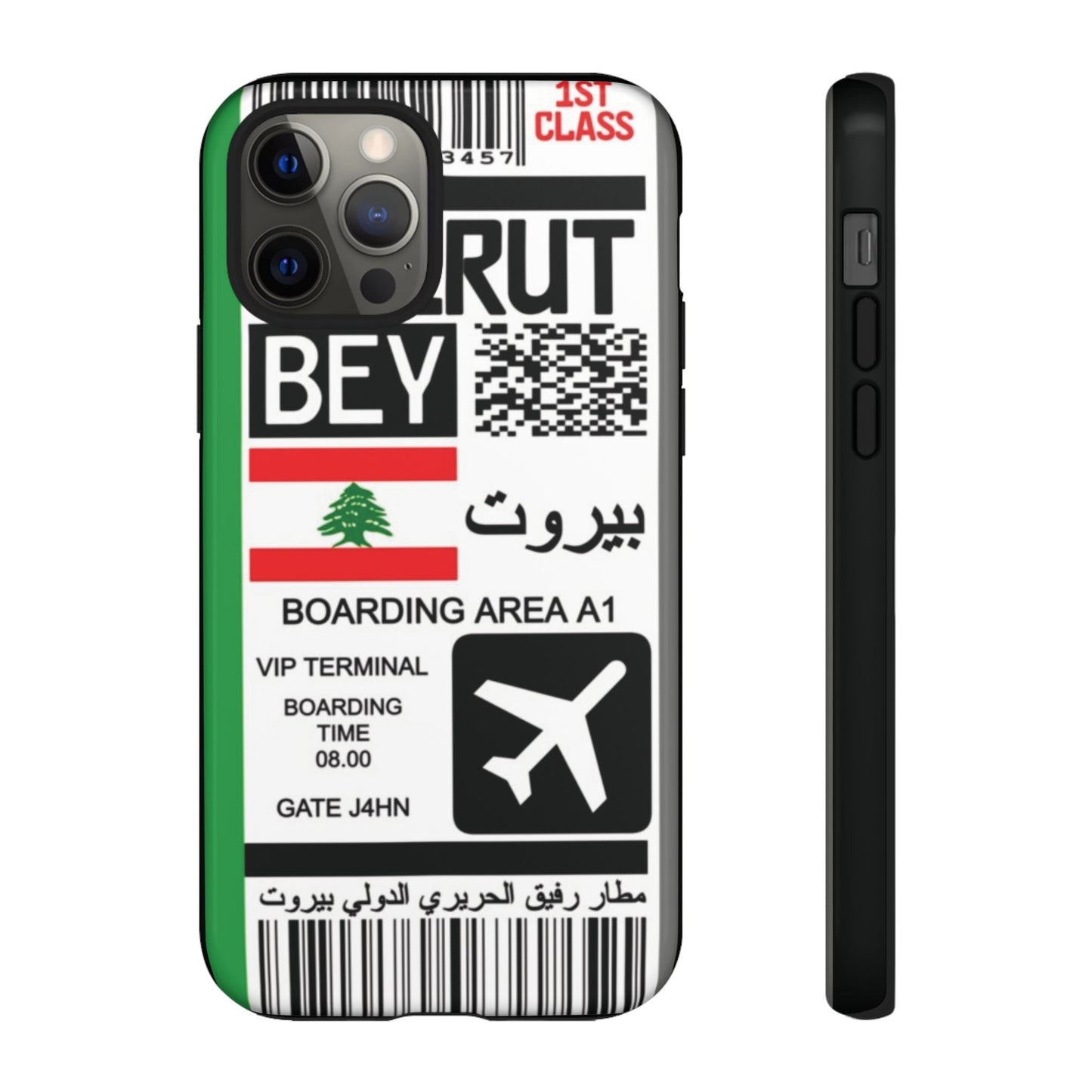 Lebanon Boarding Pass Tough Case