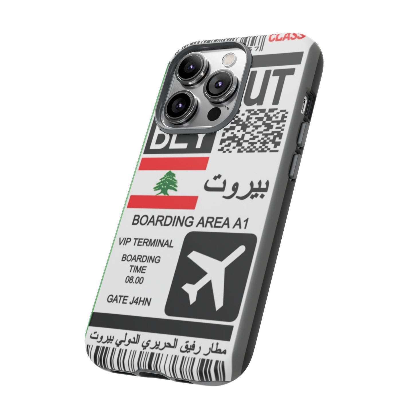 Lebanon Boarding Pass Tough Case