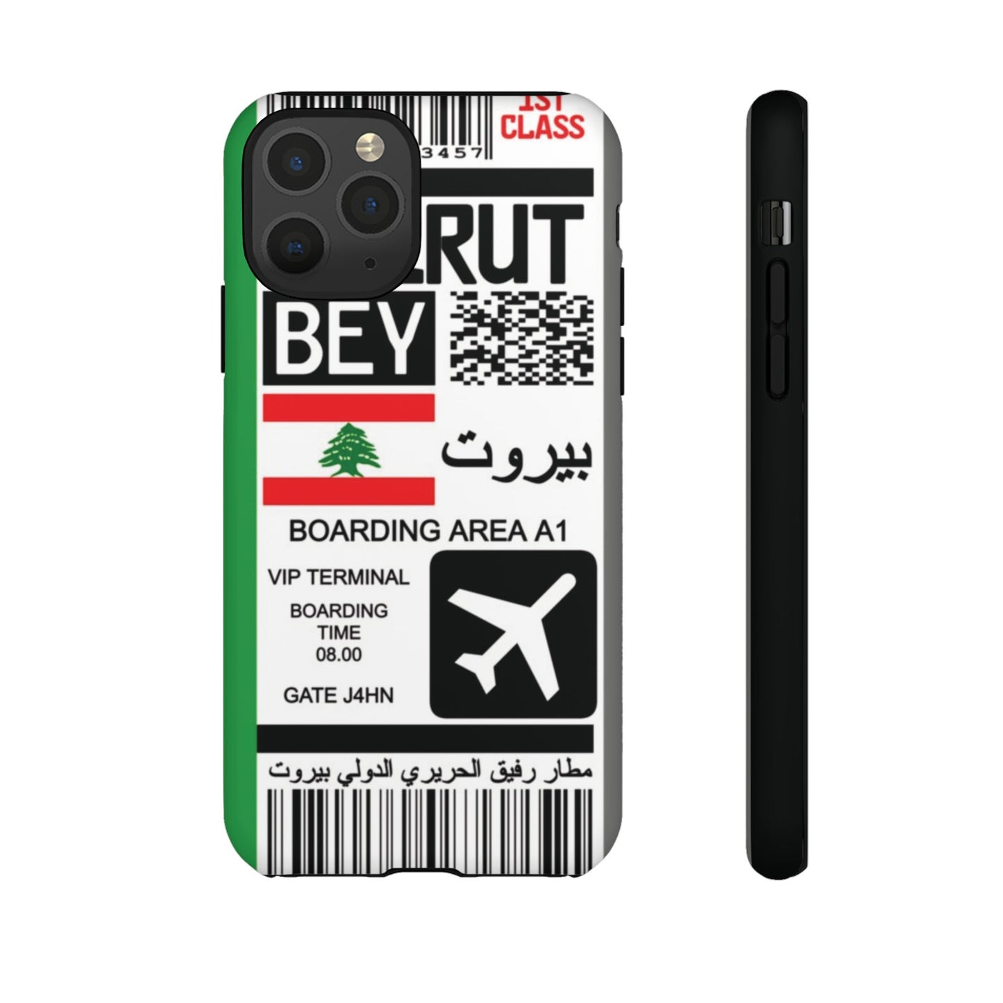 Lebanon Boarding Pass Tough Case