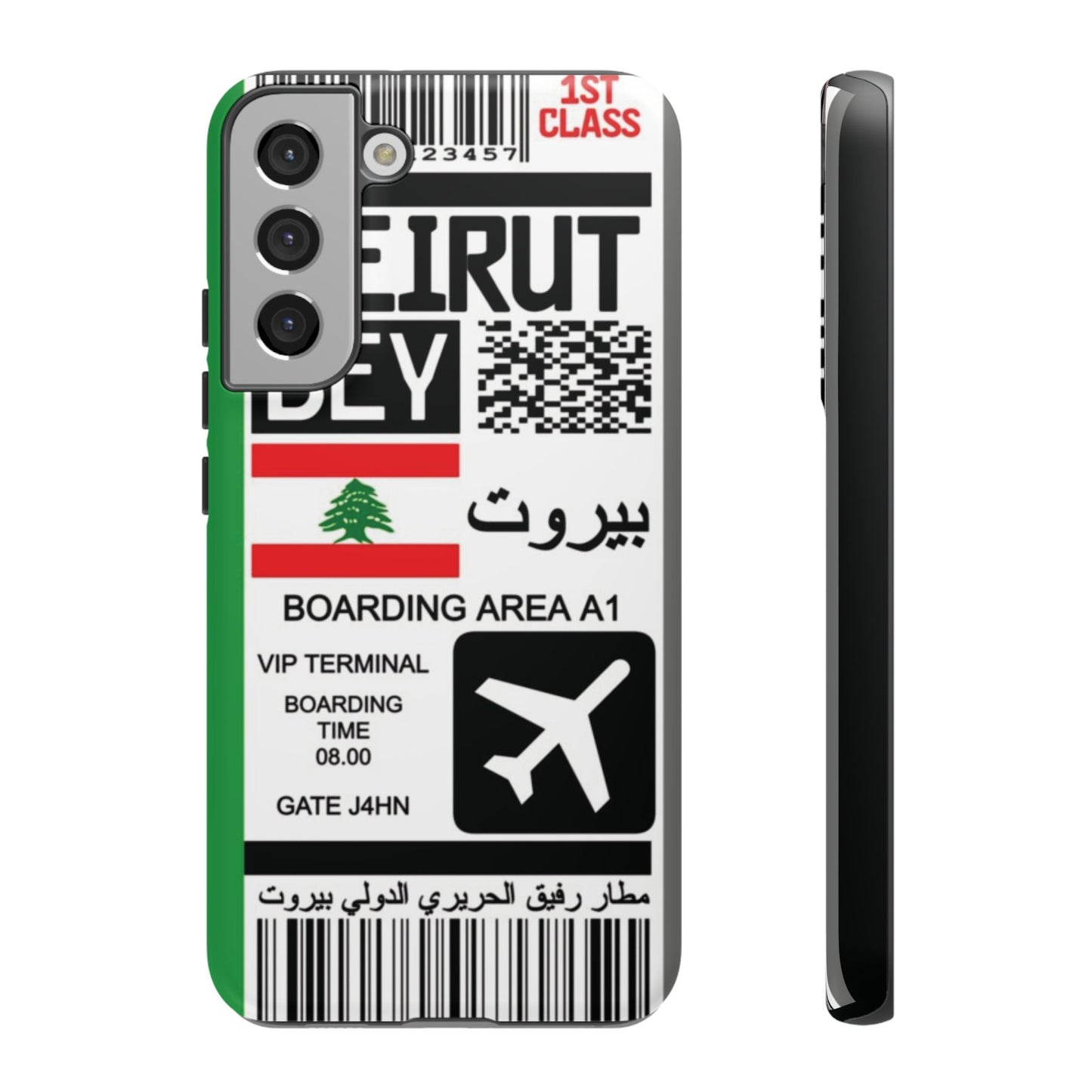 Lebanon Boarding Pass Tough Case