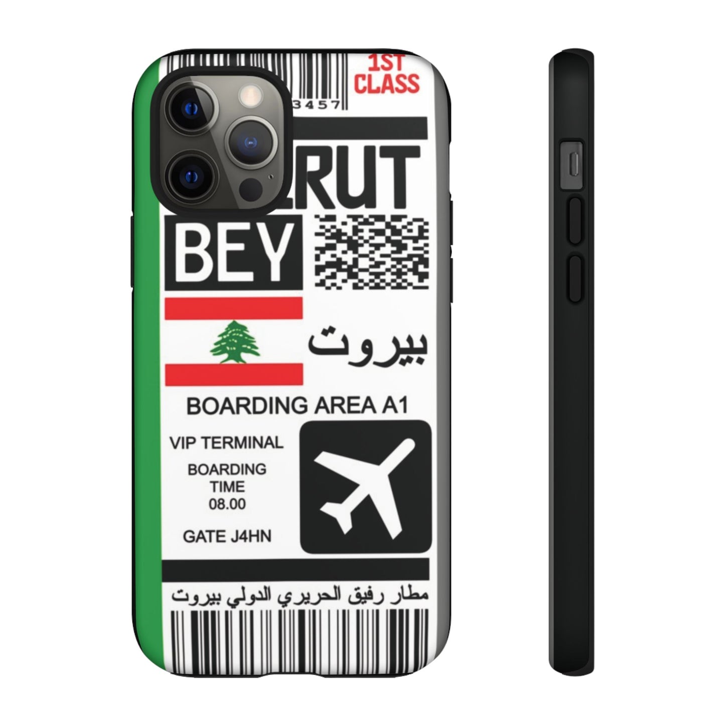 Lebanon Boarding Pass Tough Case