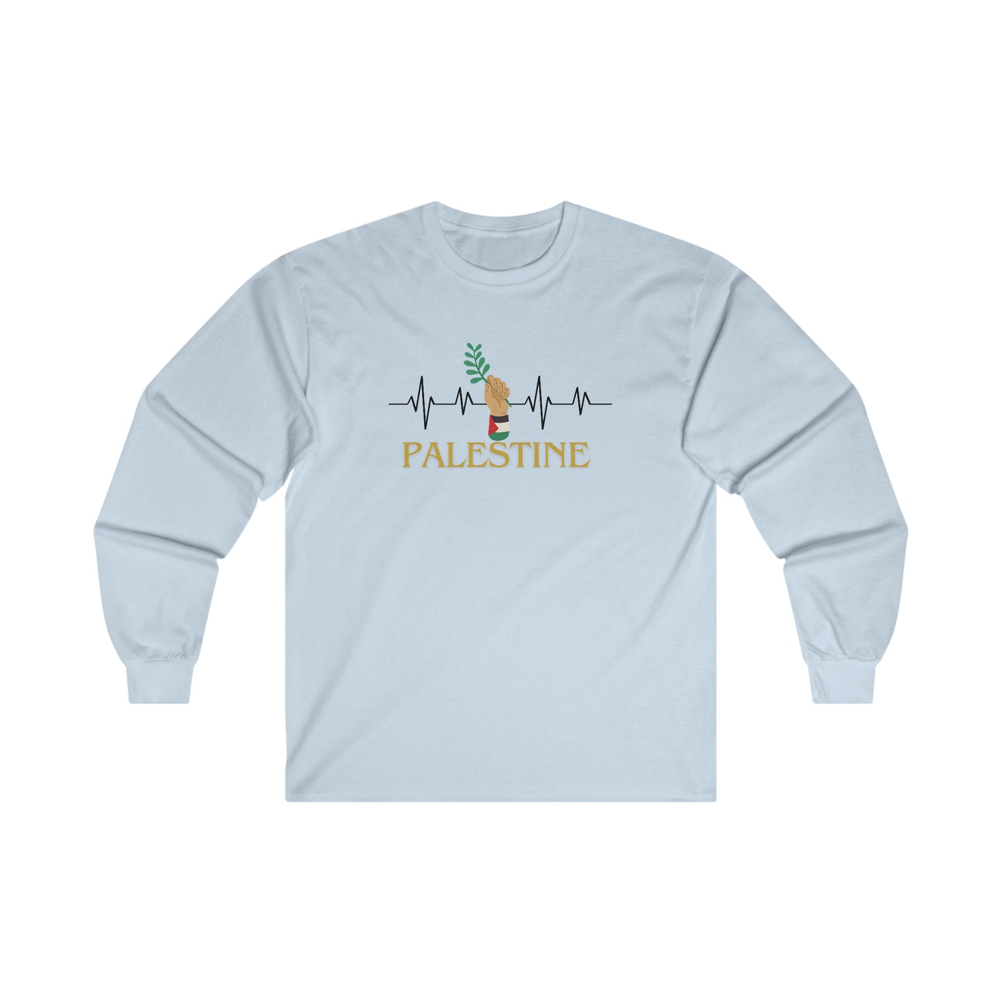 Mens Olive Branch Long Sleeve