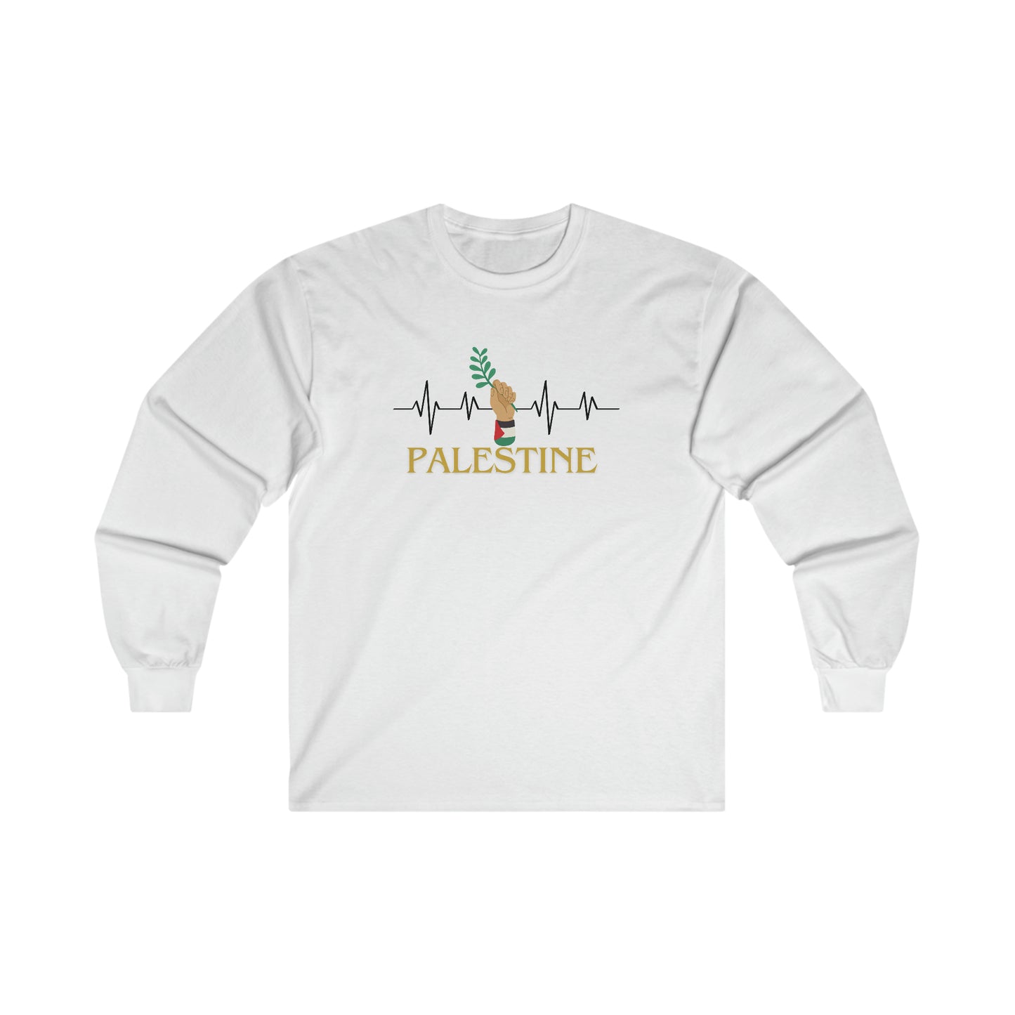 Mens Olive Branch Long Sleeve