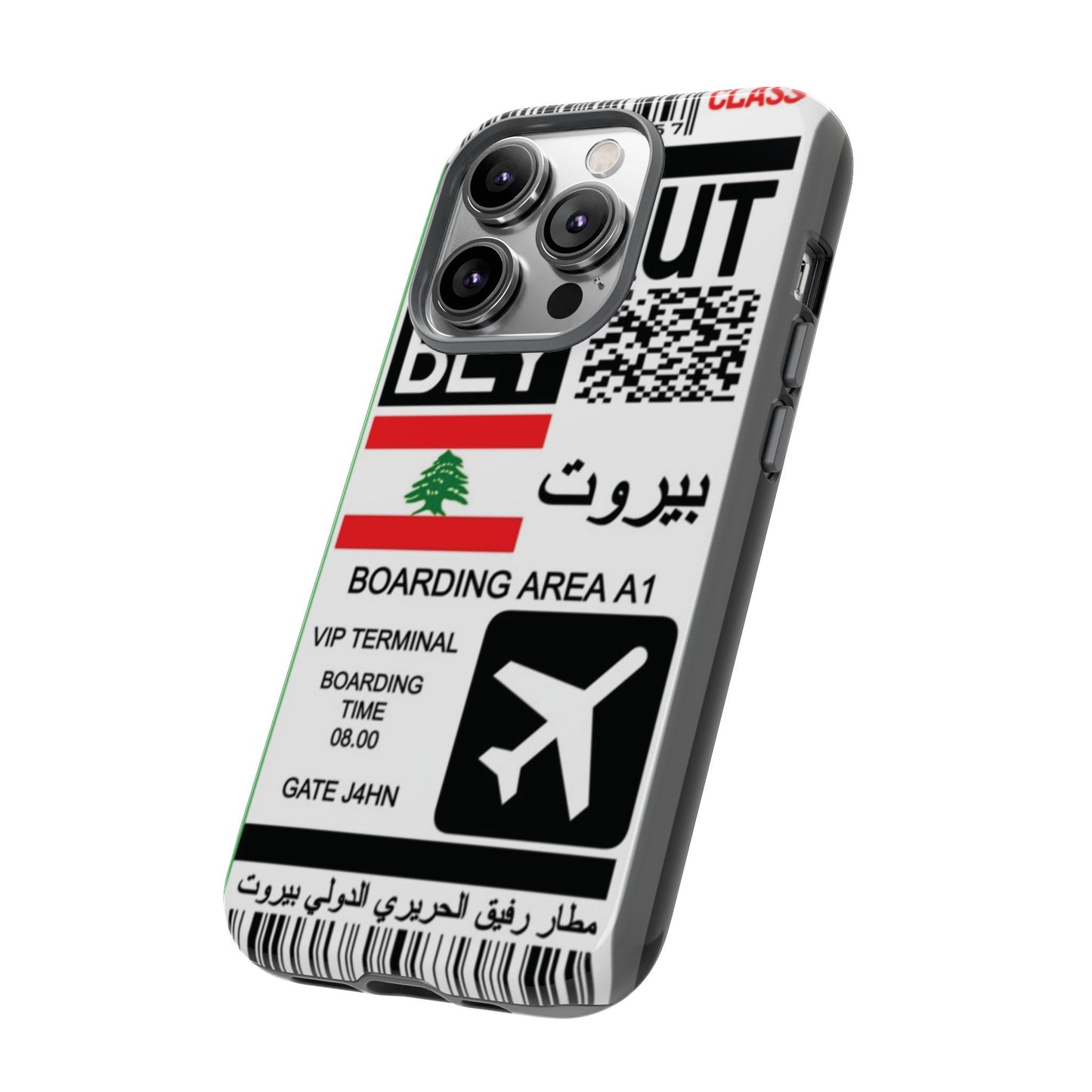 Lebanon Boarding Pass Tough Case