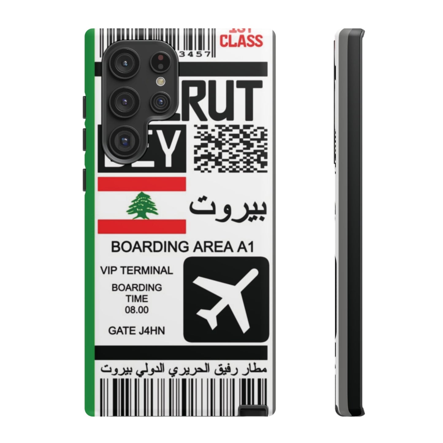 Lebanon Boarding Pass Tough Case