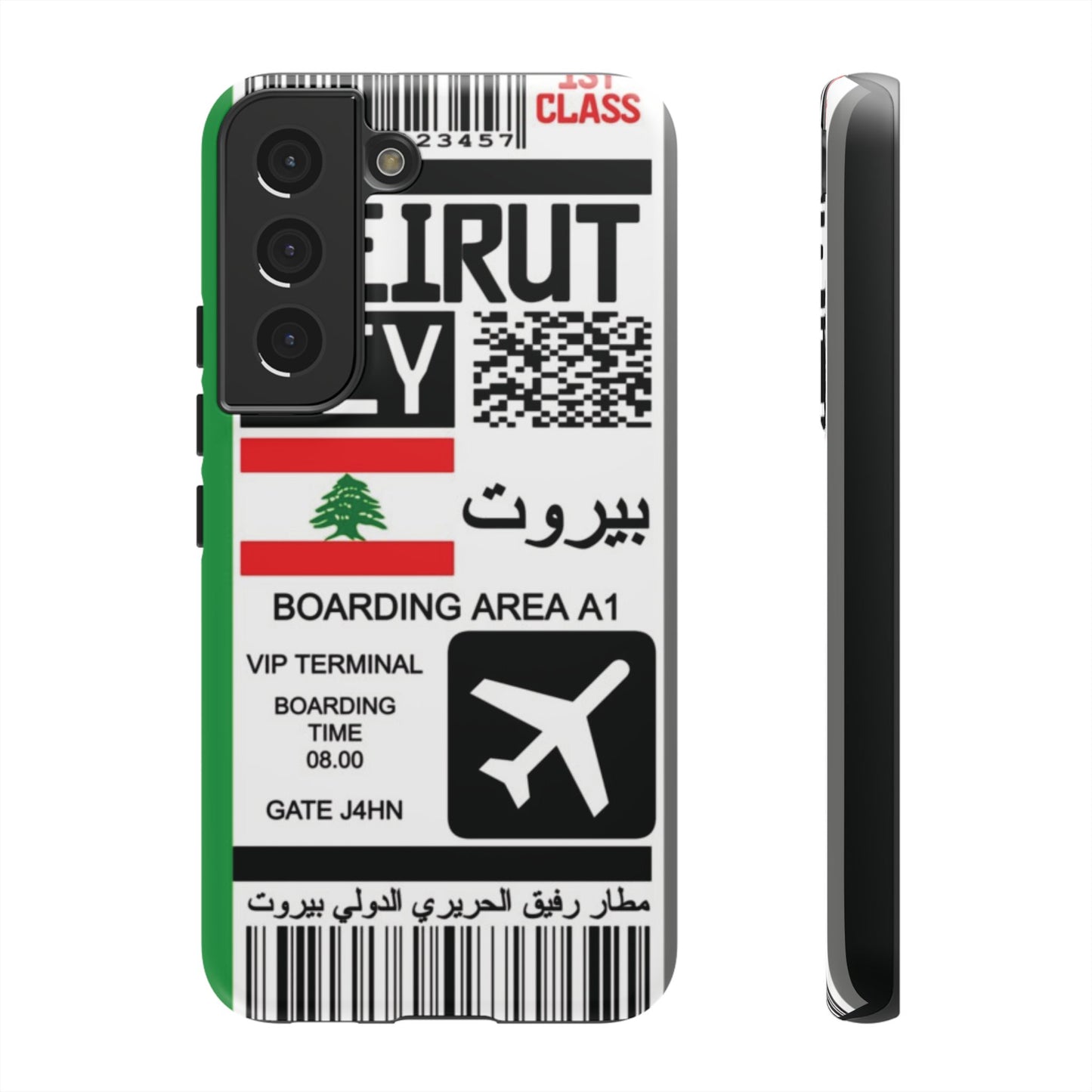 Lebanon Boarding Pass Tough Case