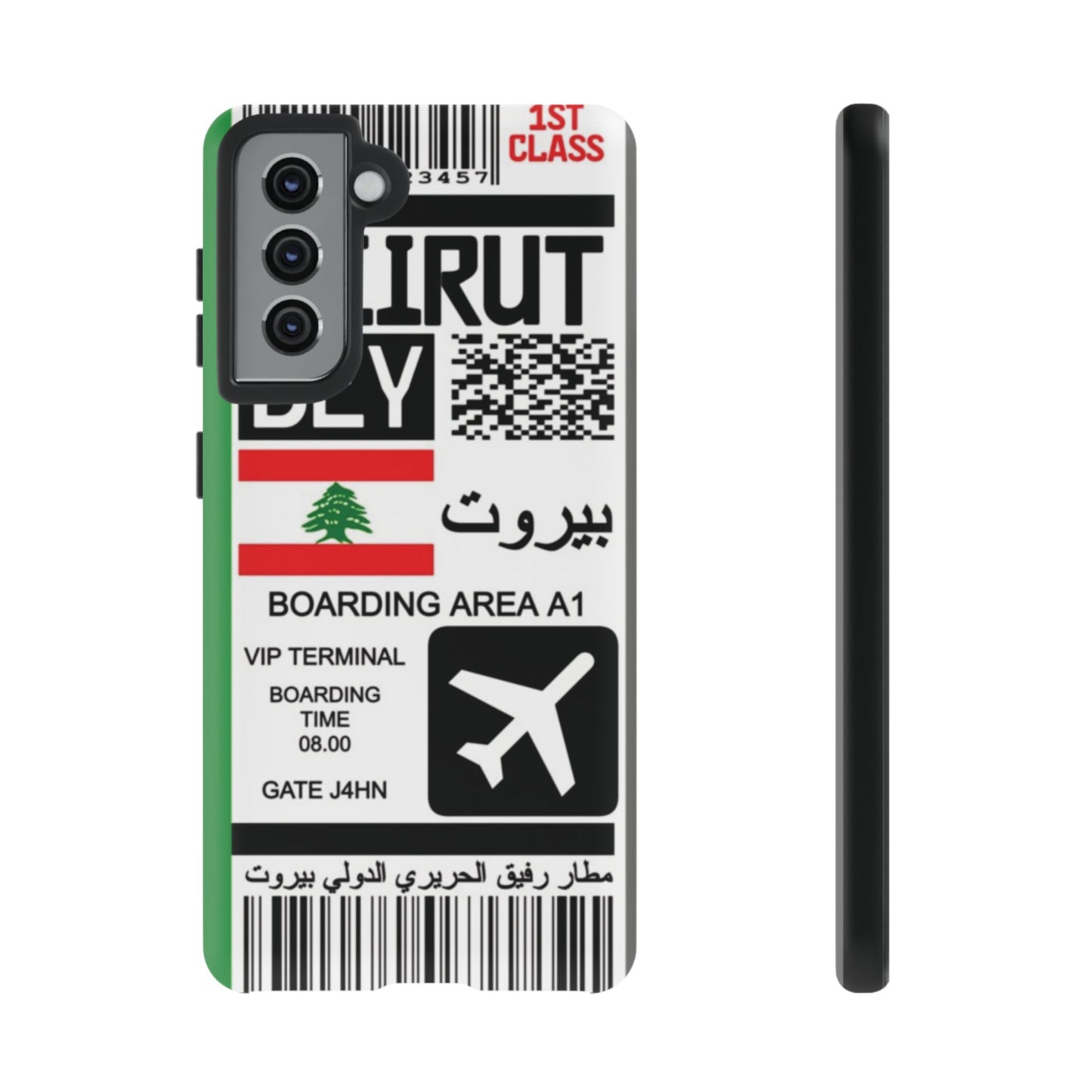 Lebanon Boarding Pass Tough Case