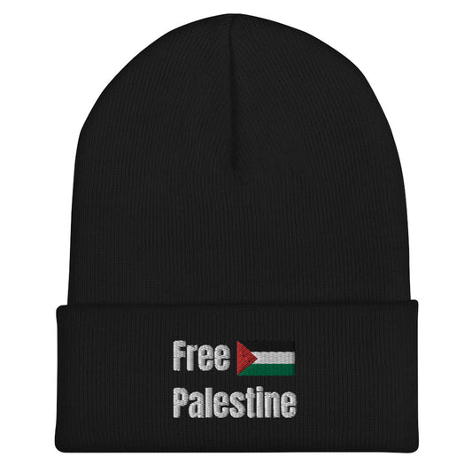 Free Palestine Beanie