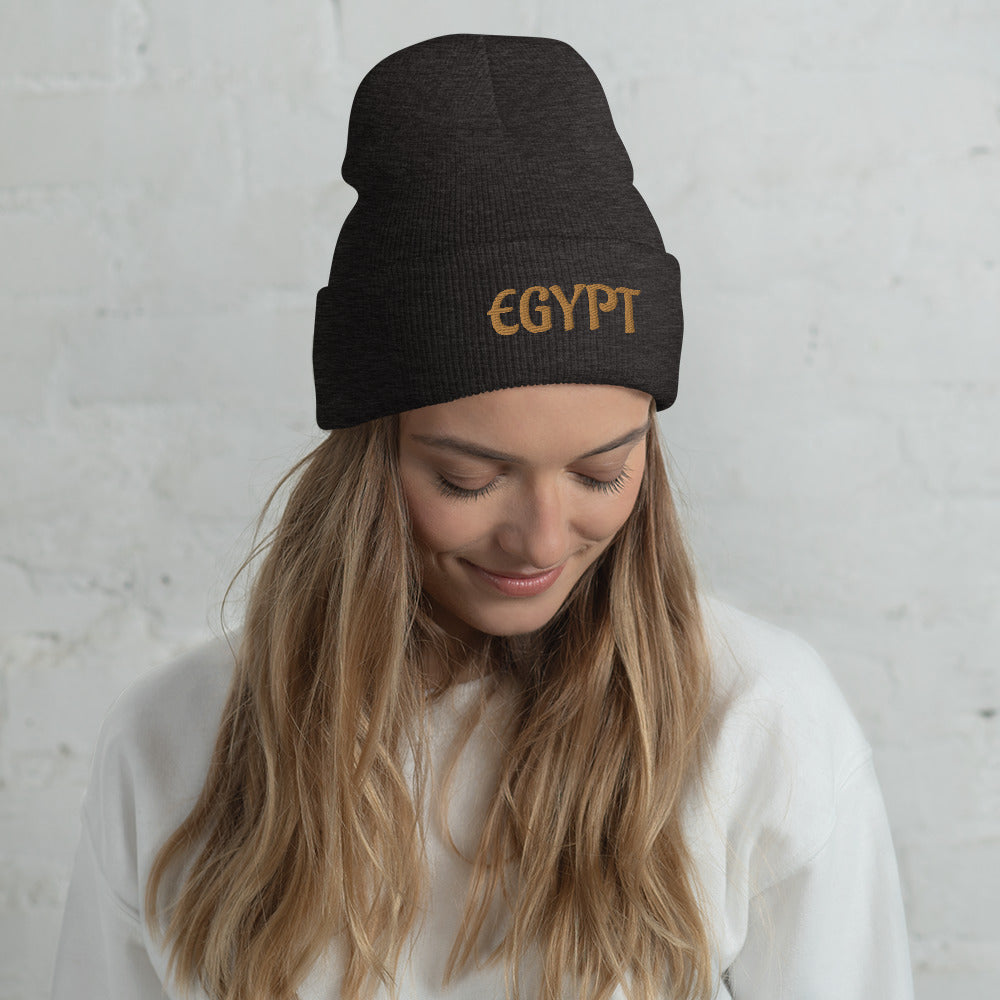 Egypt Cuffed Beanie