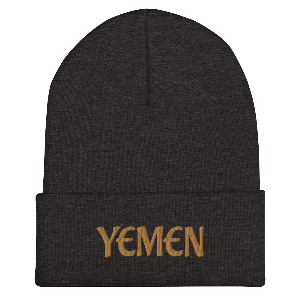 Yemen Cuffed Beanie