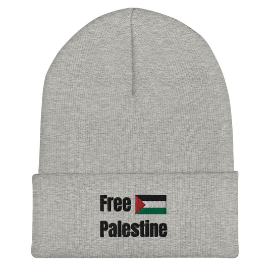 Free Palestine Beanie