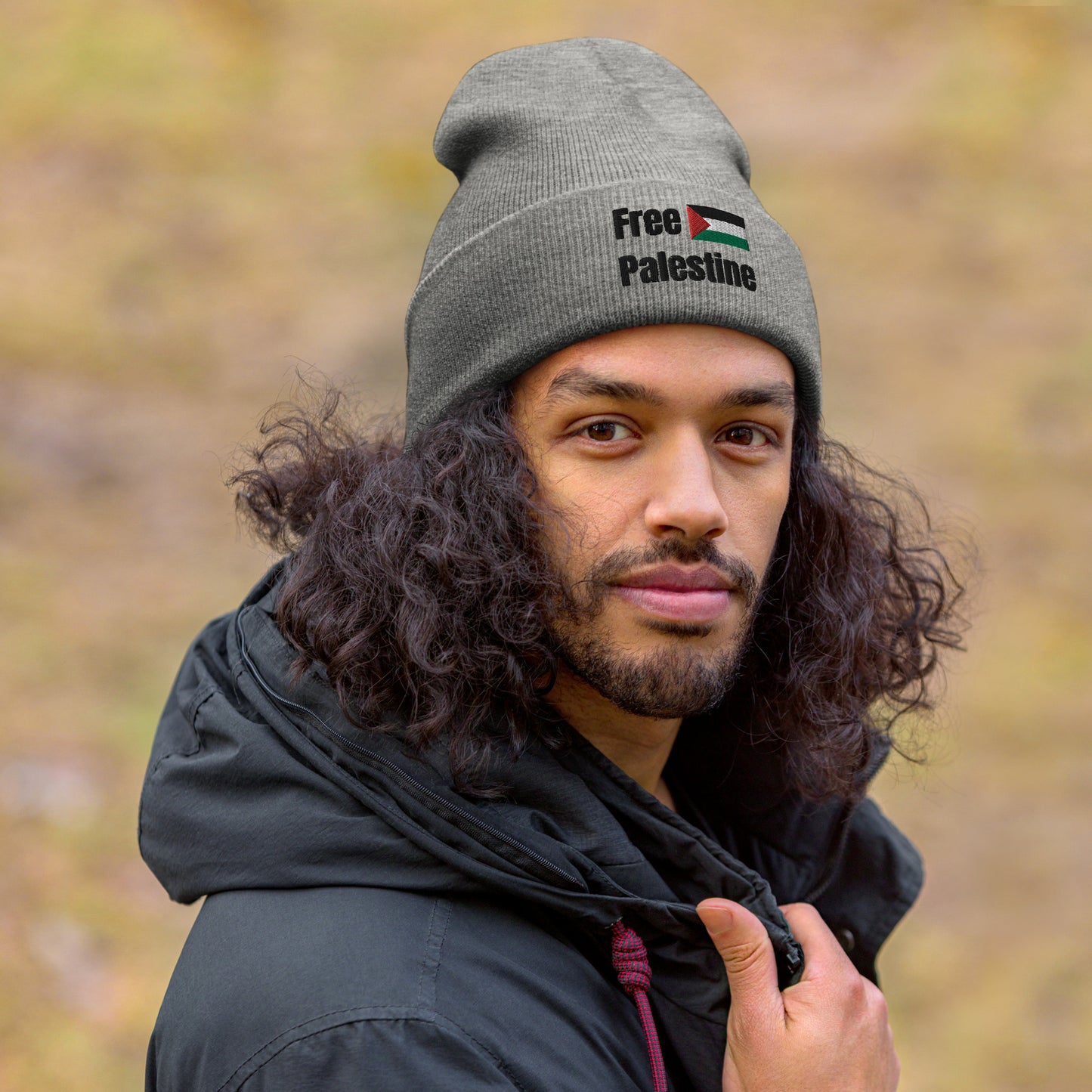 Free Palestine Beanie