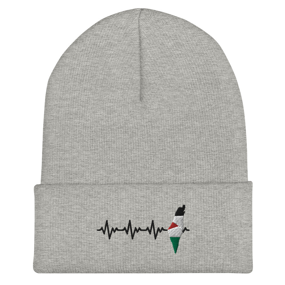 Heartbeats for Palestine Beanie