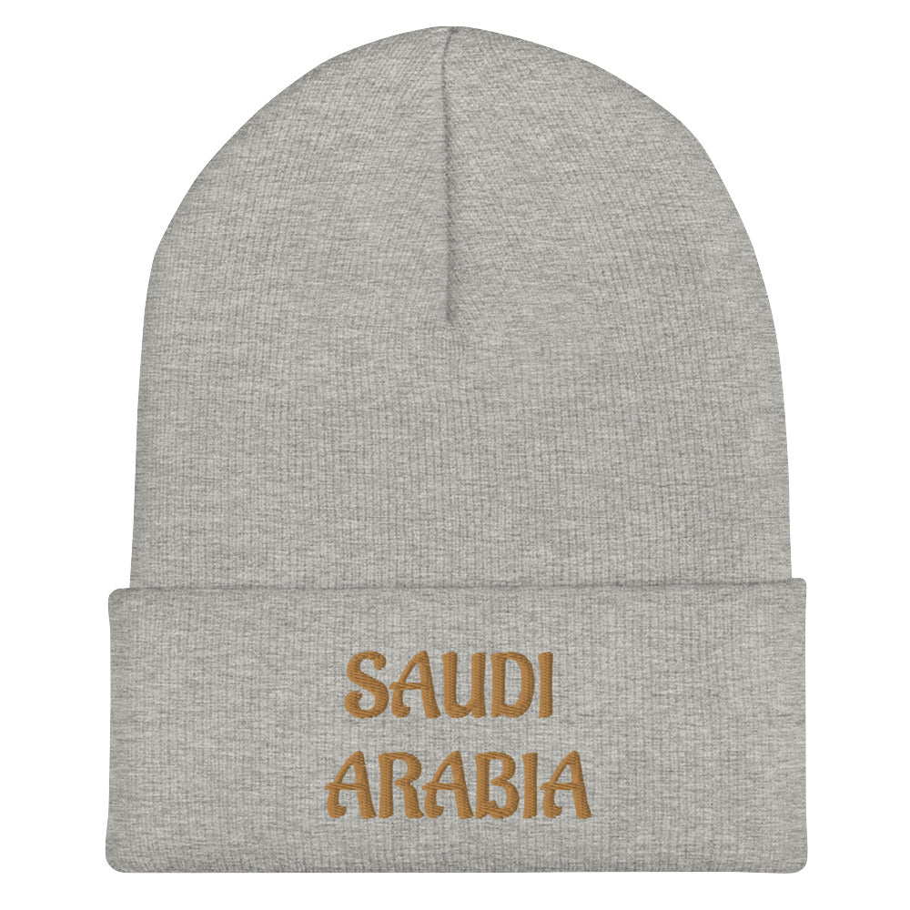 Saudi Arabia Cuffed Beanie