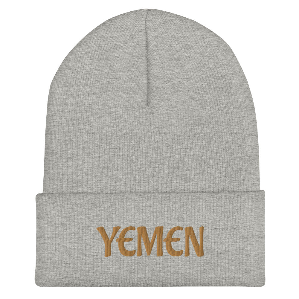 Yemen Cuffed Beanie