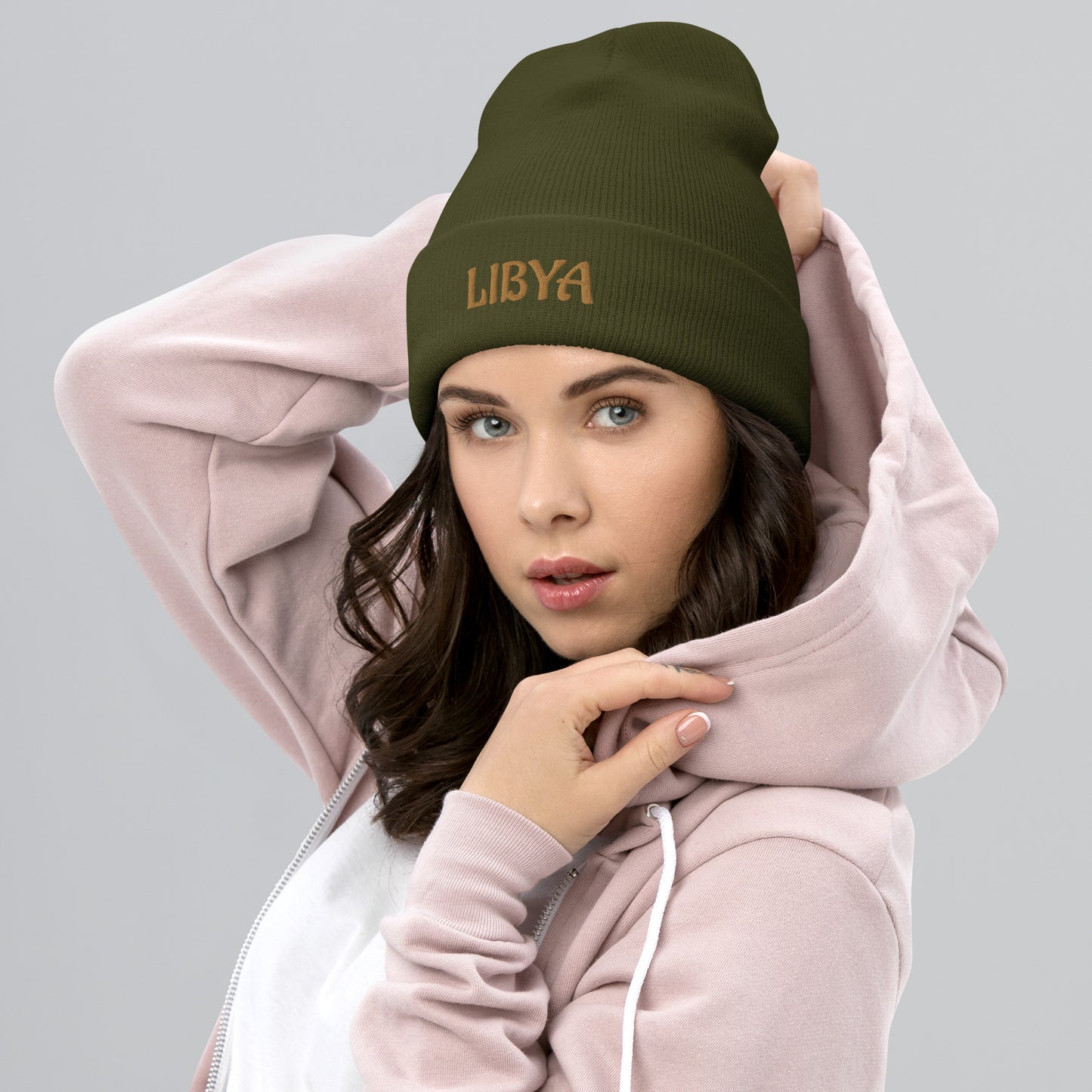 Libya Cuffed Beanie