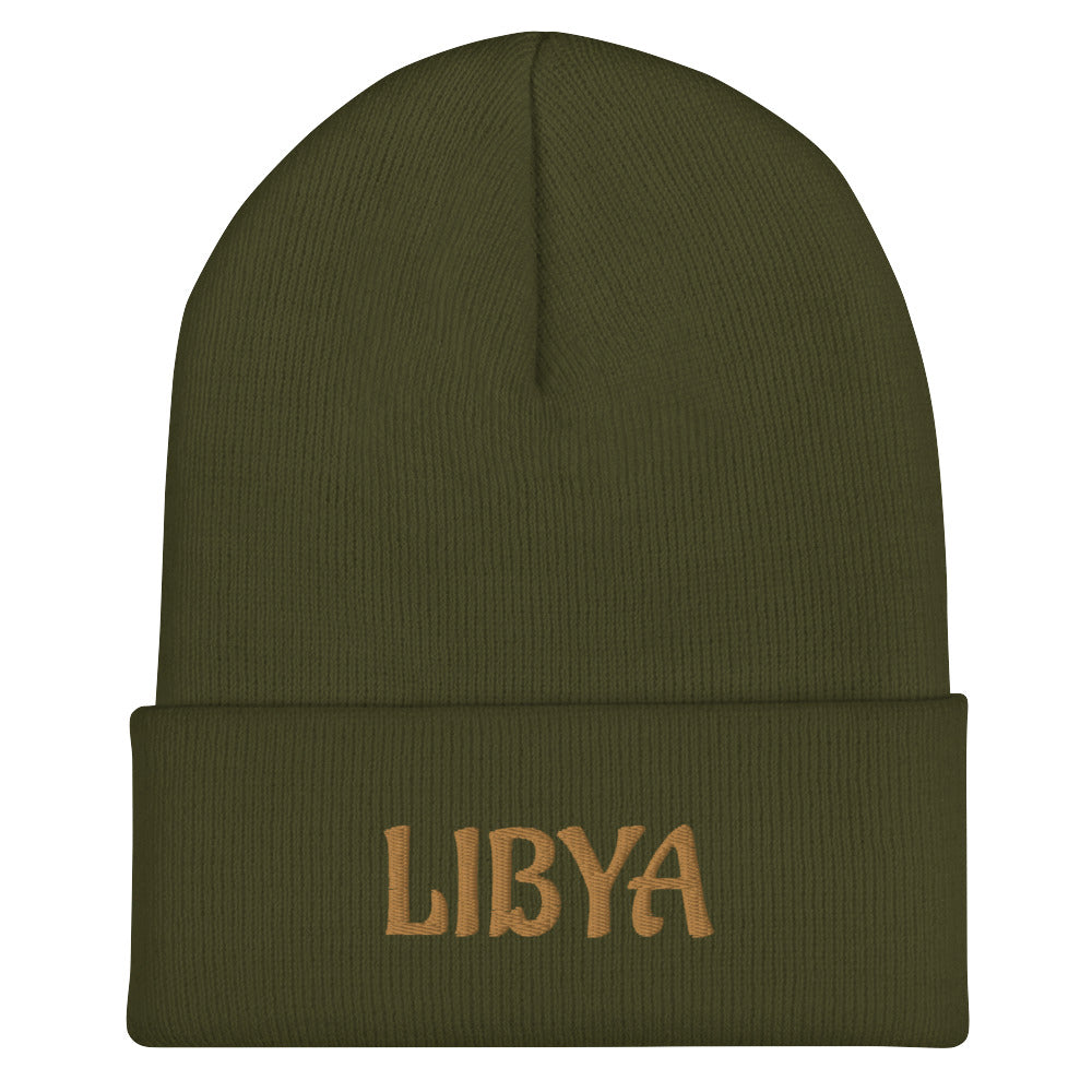 Libya Cuffed Beanie