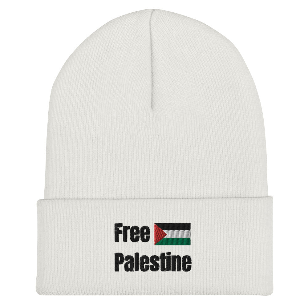 Free Palestine Beanie