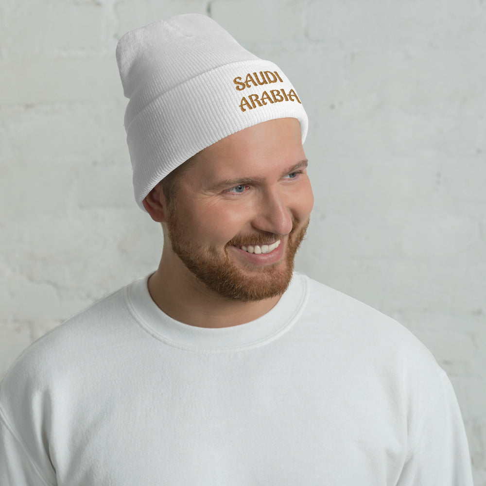 Saudi Arabia Cuffed Beanie