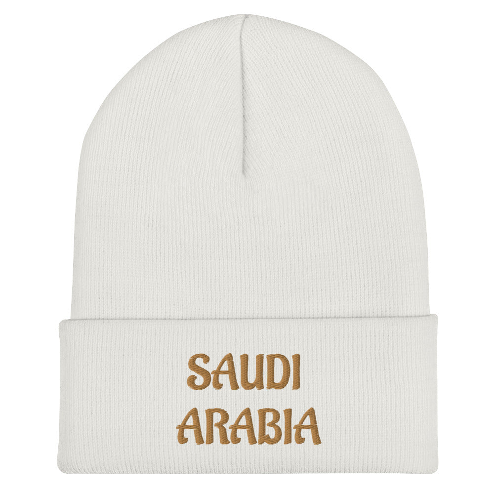 Saudi Arabia Cuffed Beanie