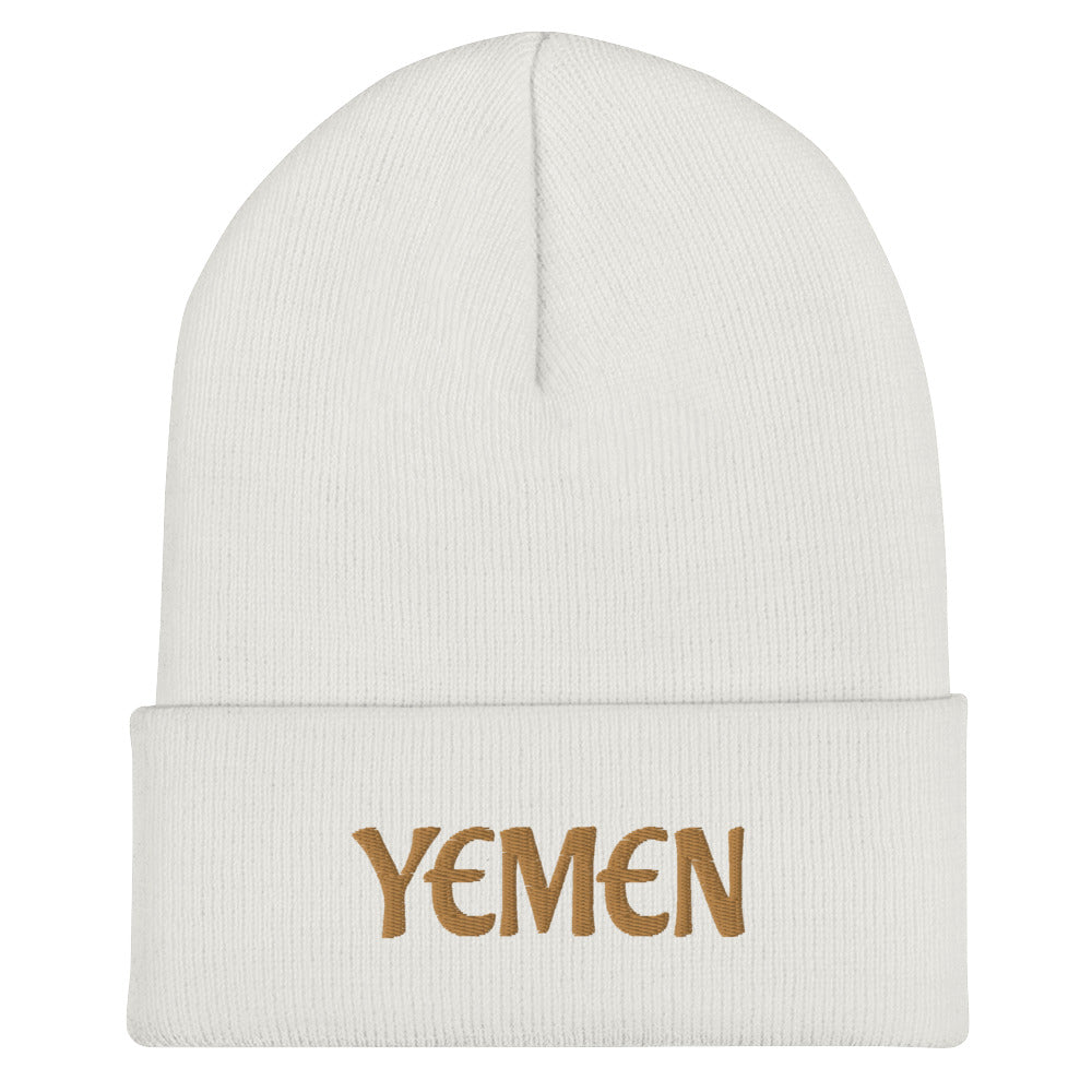 Yemen Cuffed Beanie