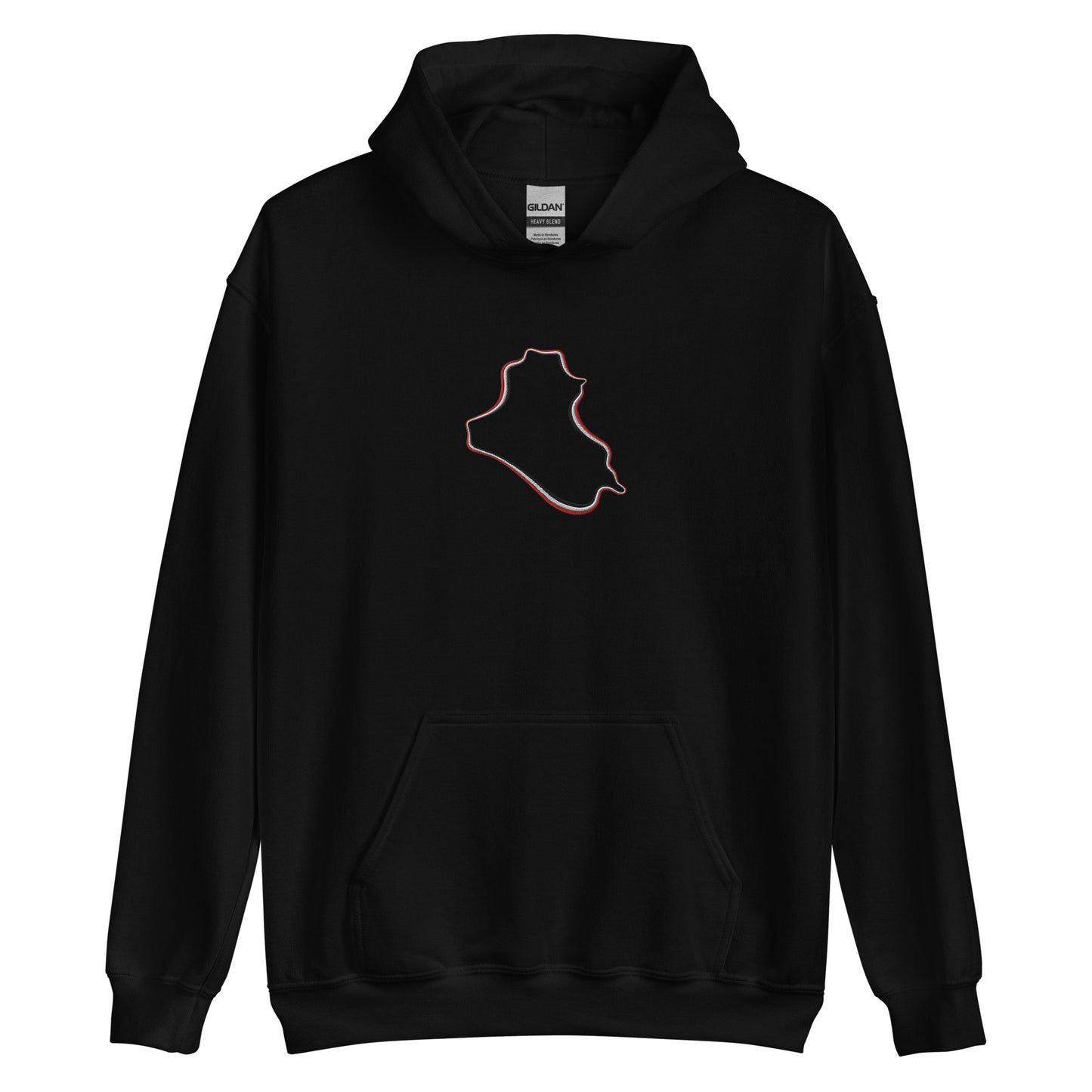 Iraq Map Unisex Hoodie