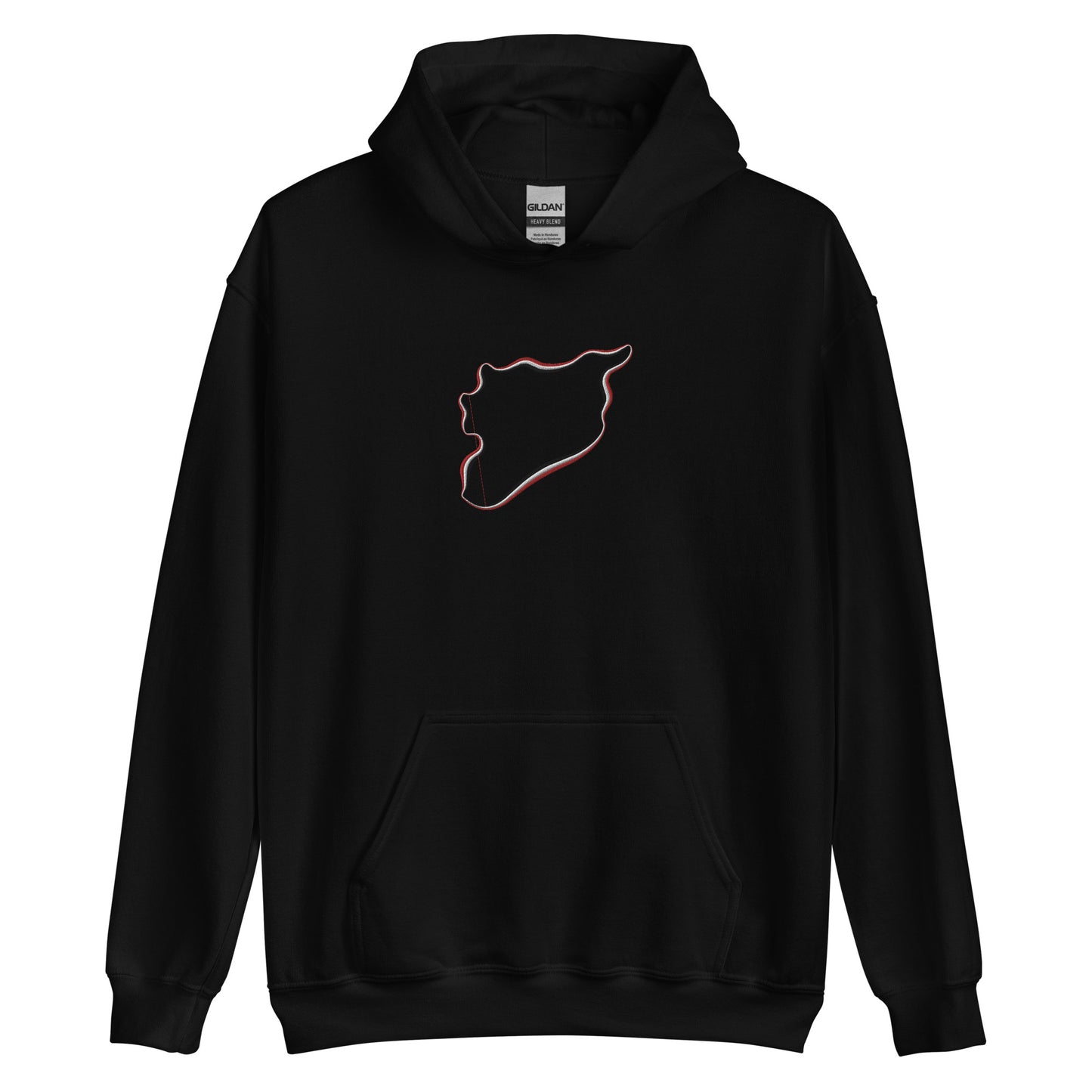 Syria Map Unisex Hoodie