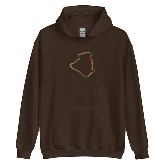 Algeria Map Unisex Hoodie