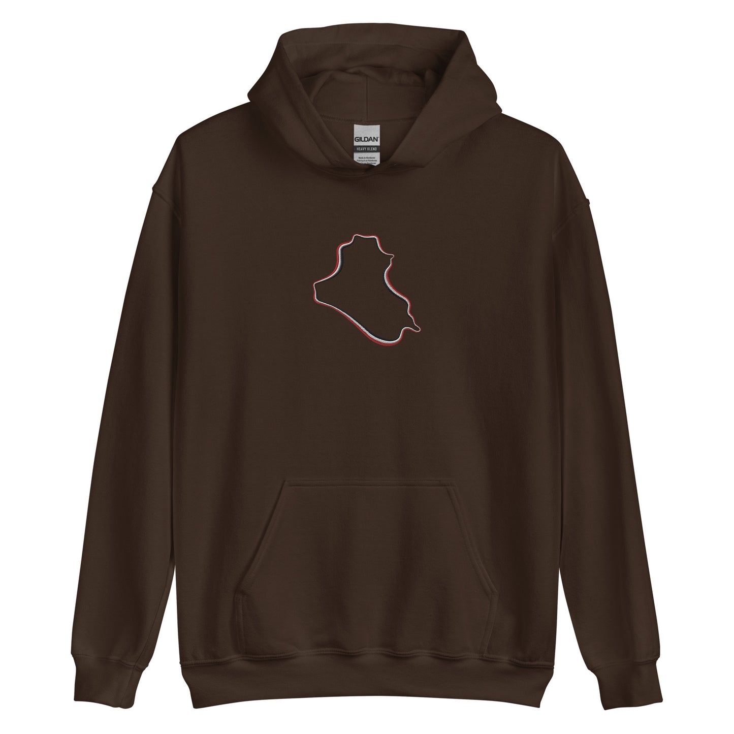 Iraq Map Unisex Hoodie