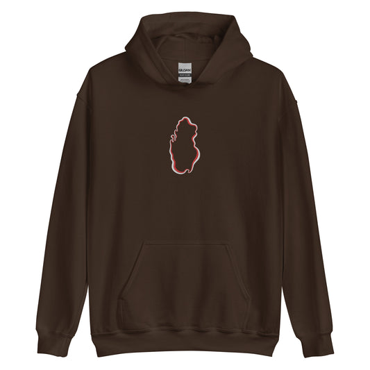 Qatar Map Unisex Hoodie