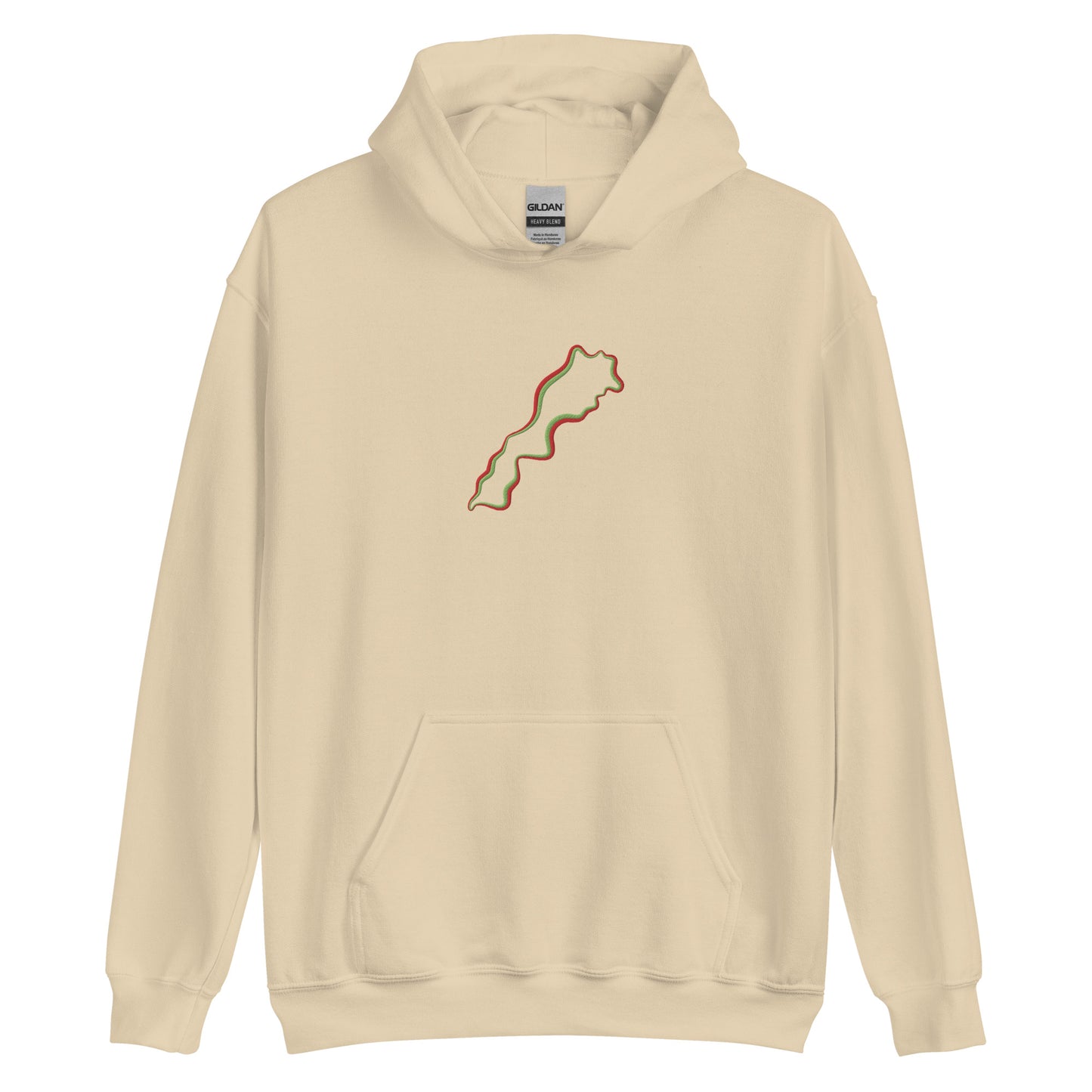 Morocco Map Unisex Hoodie