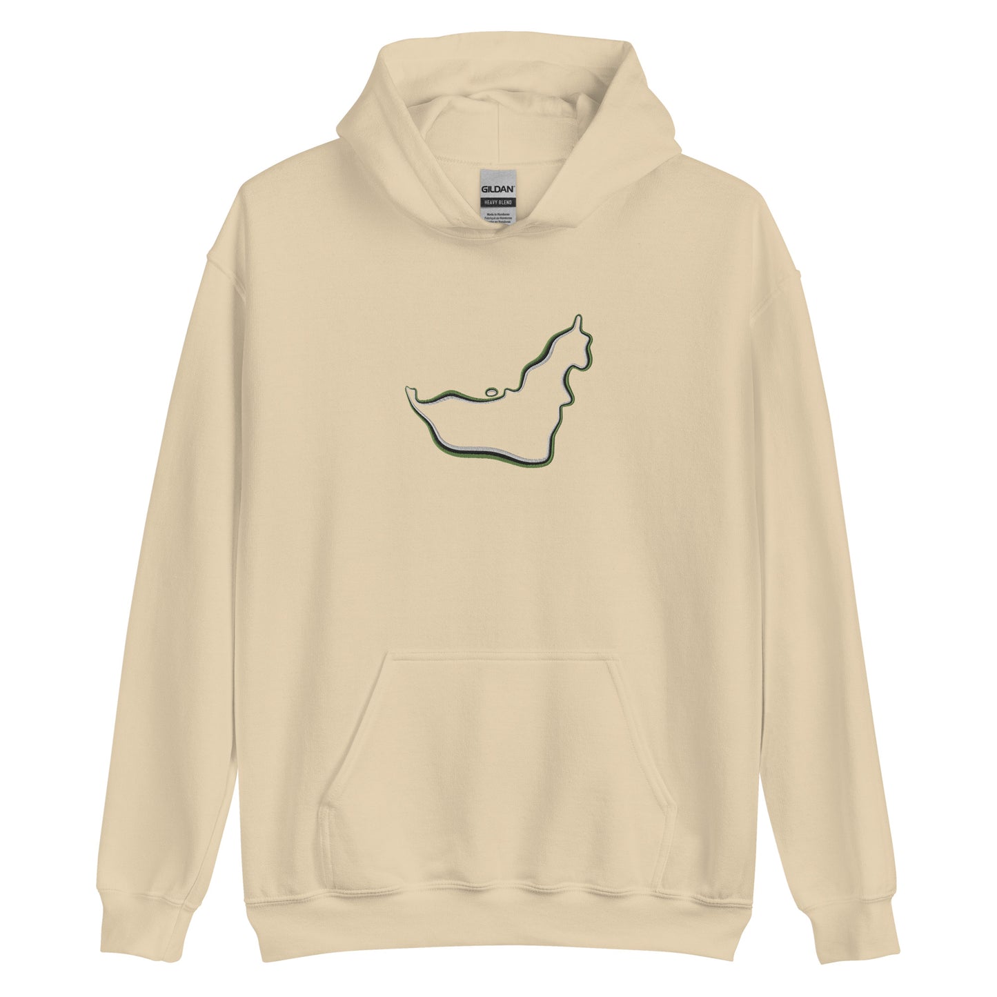 U.A.E Map Unisex Hoodie