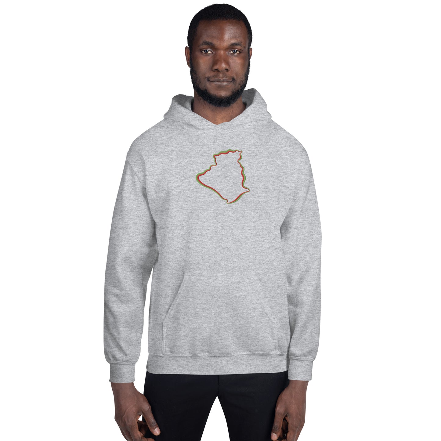 Algeria Map Unisex Hoodie