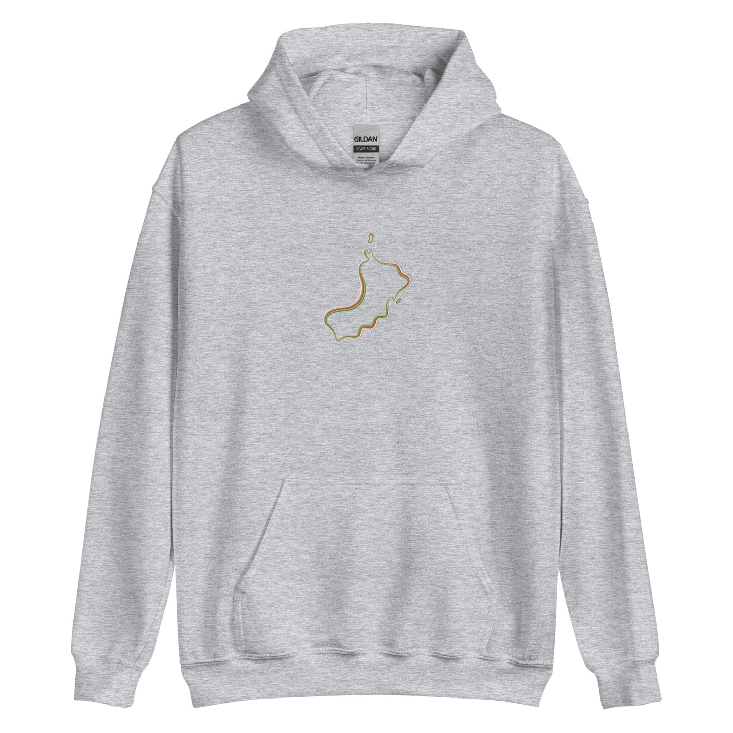 Oman Map Unisex Hoodie