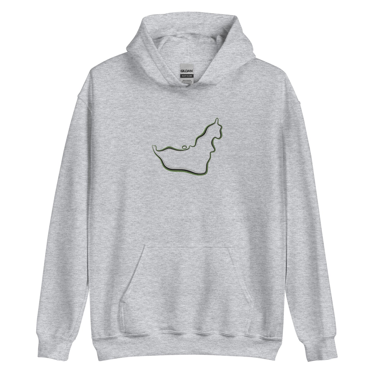 U.A.E Map Unisex Hoodie