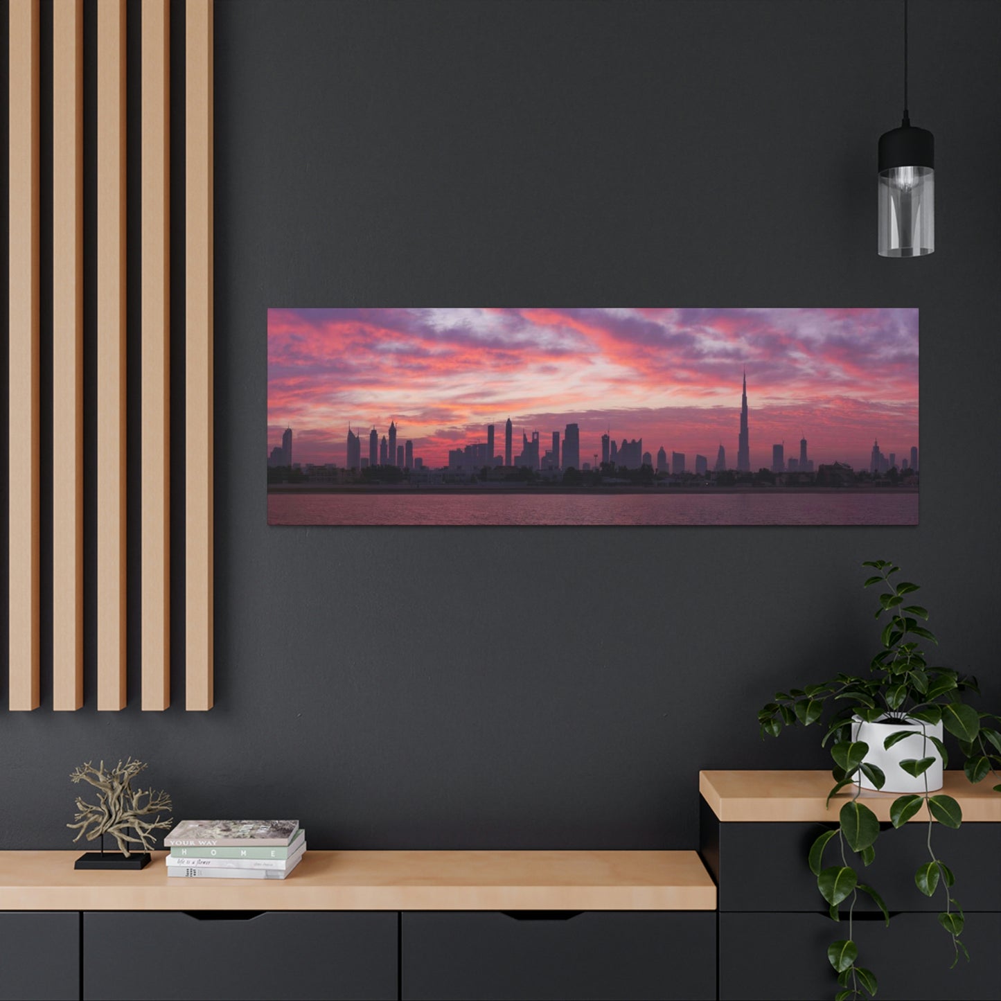 Dubai Skyline 60x20 Canvas