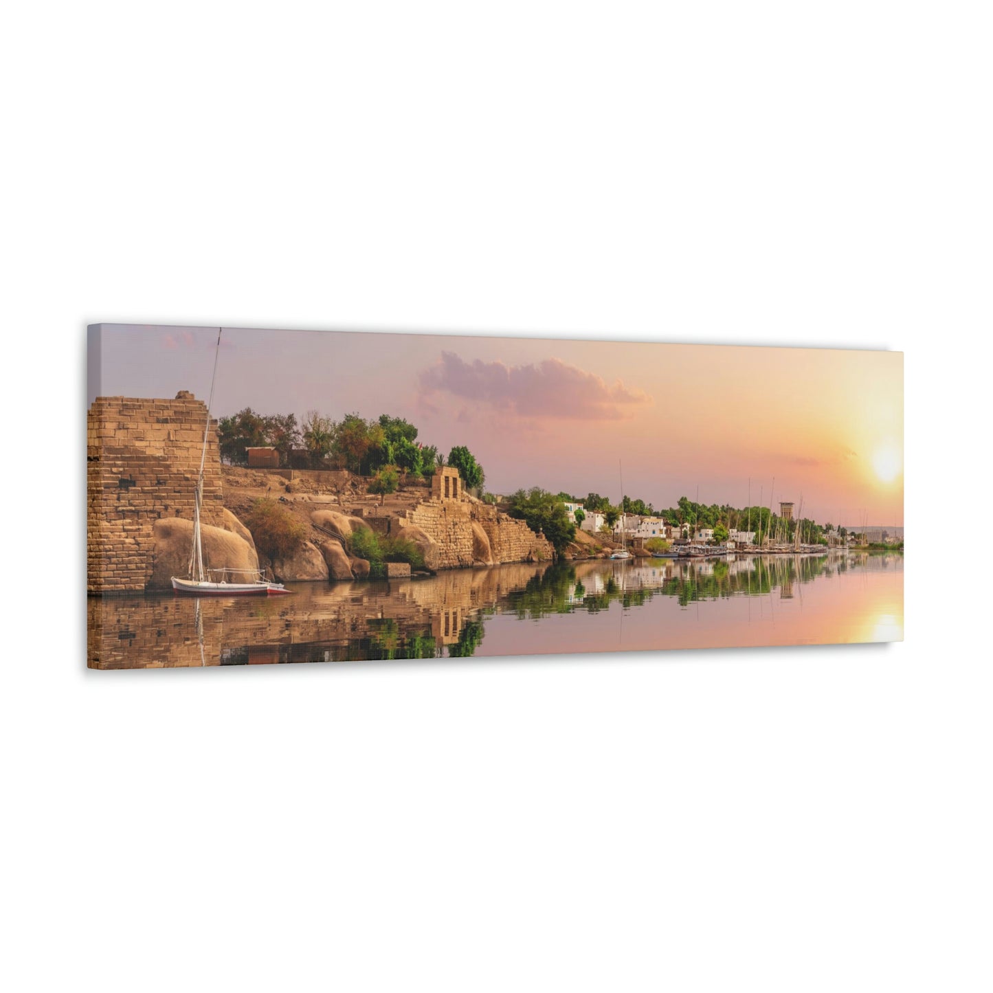 Aswan Egypt 36x12 Canvas