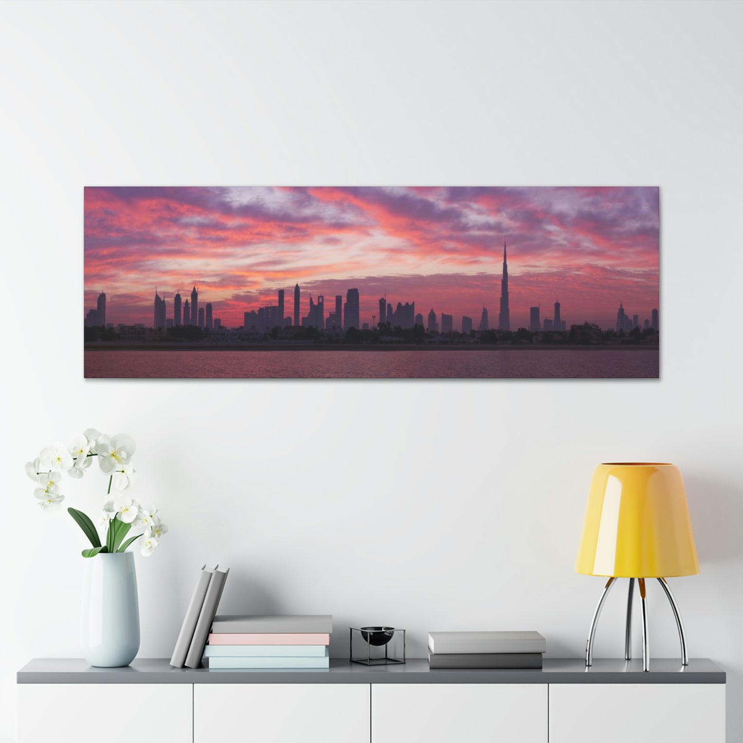 Dubai Skyline 60x20 Canvas