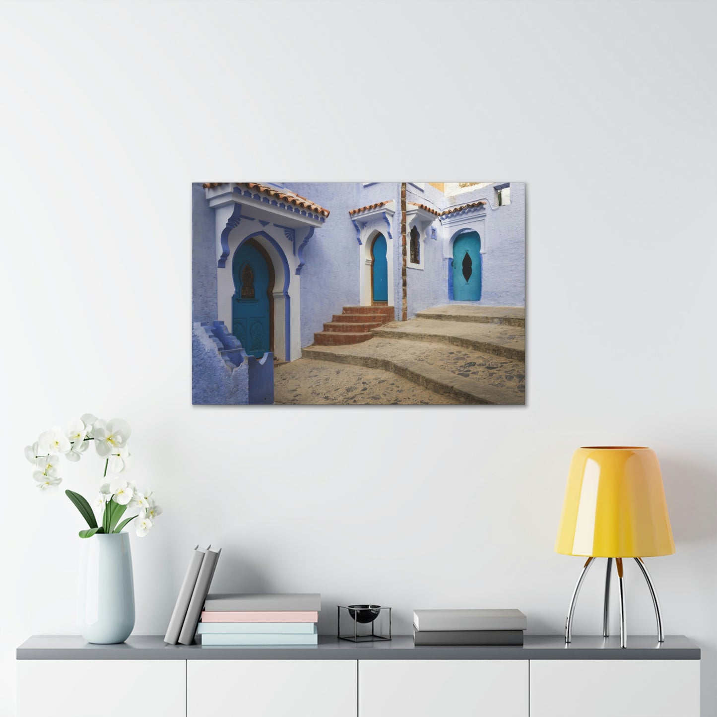 Chefchaouen Medina Morocco 36x24 Canvas