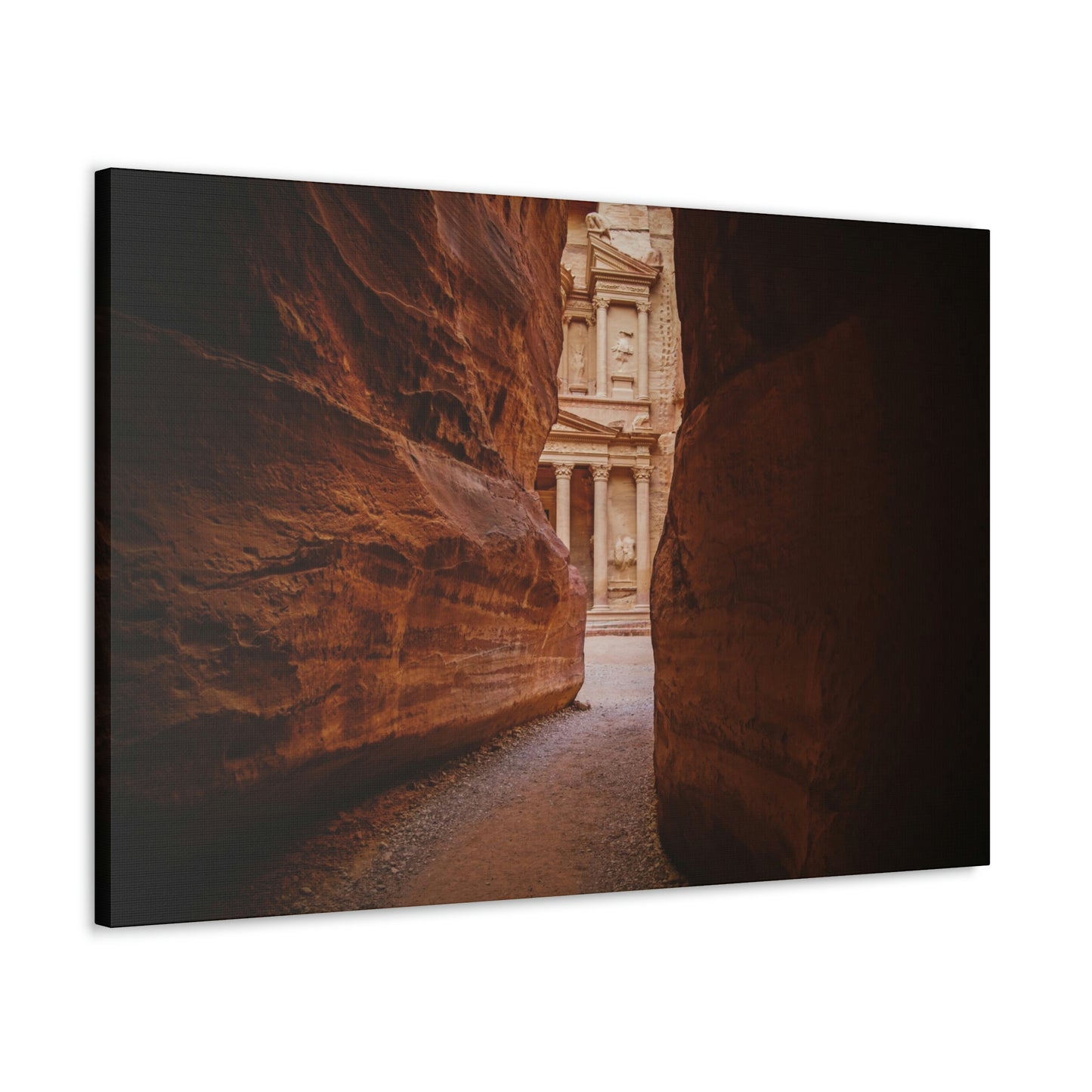 Enterance of the City of Petra 36x24 Canvas