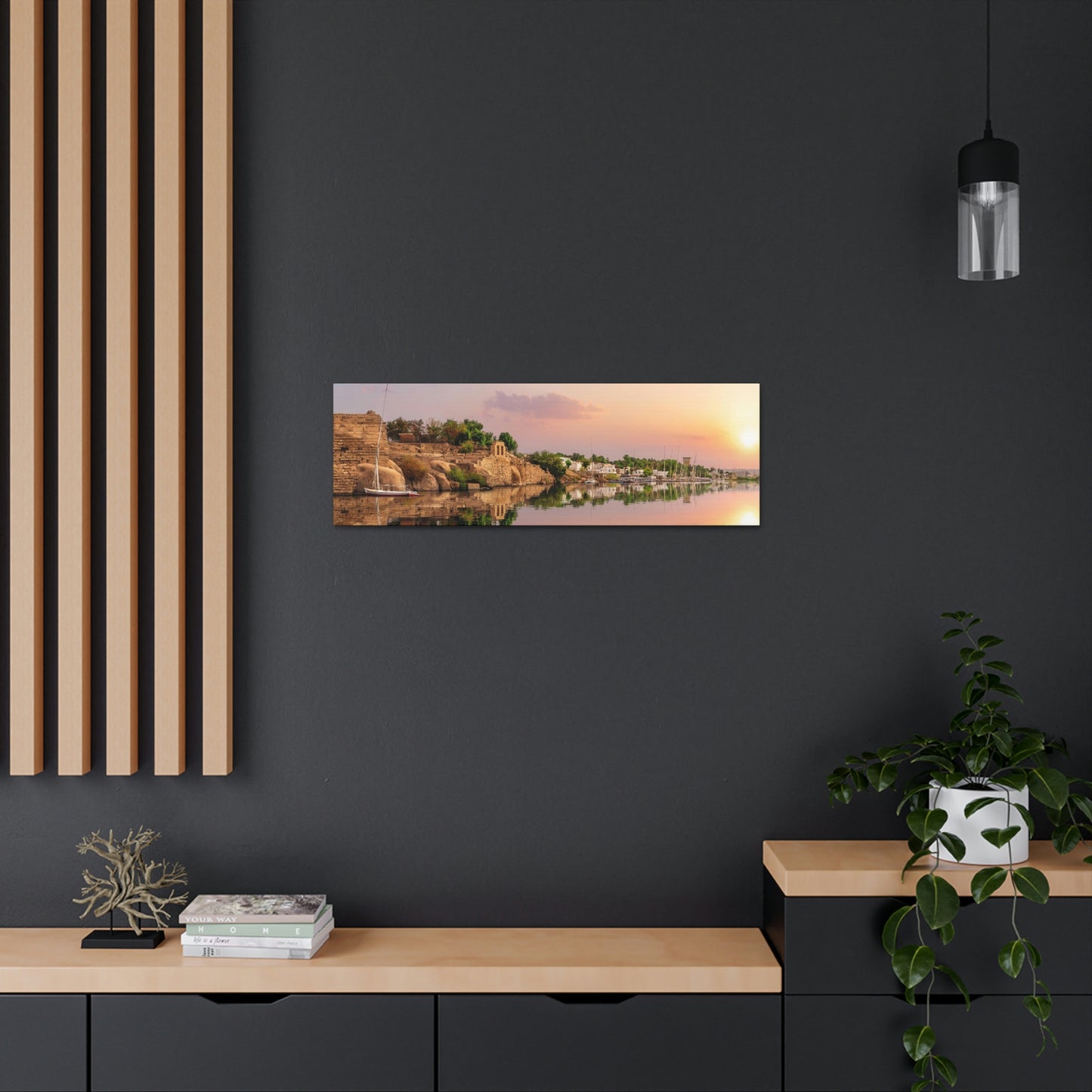 Aswan Egypt 36x12 Canvas