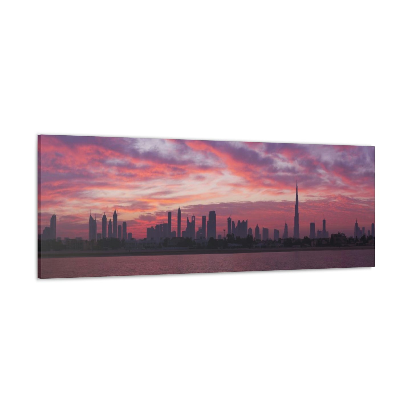 Dubai Skyline 60x20 Canvas